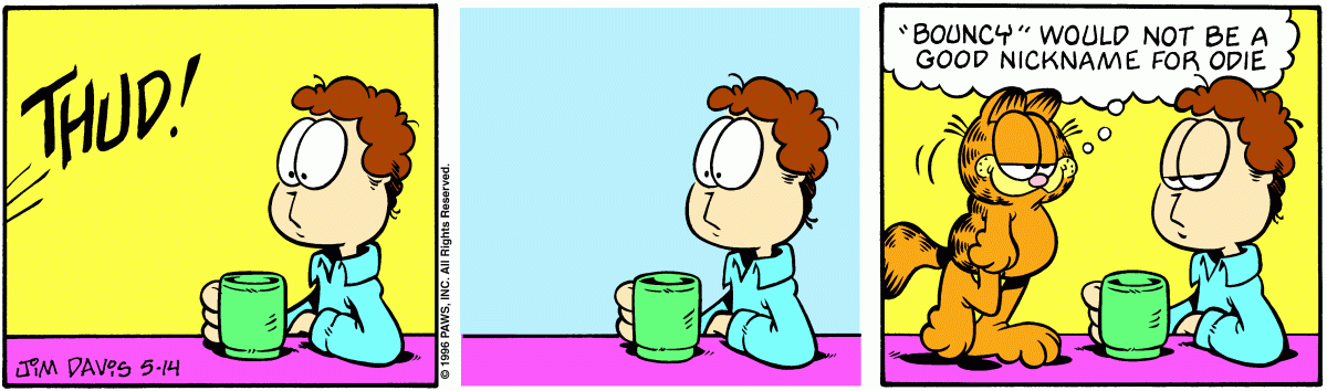 Garfield, May 14, 1996