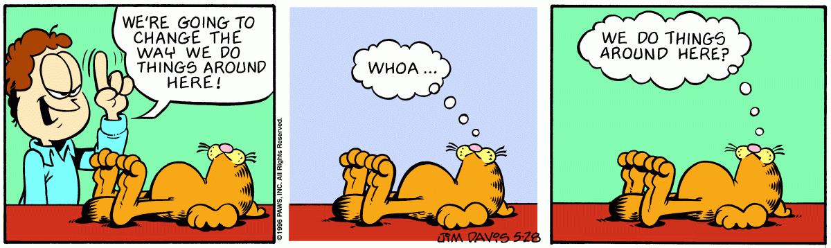 Garfield, May 28, 1996