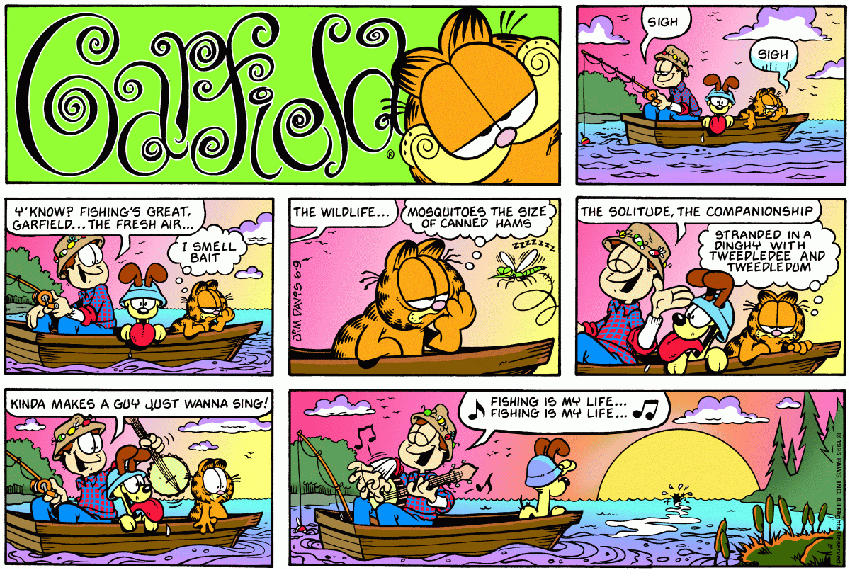 Garfield, June 9, 1996