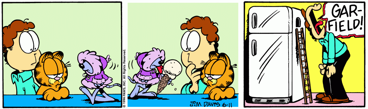 Garfield, June 11, 1996