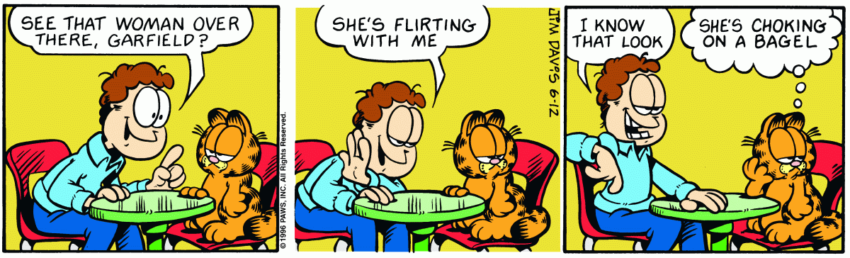 Garfield, June 12, 1996