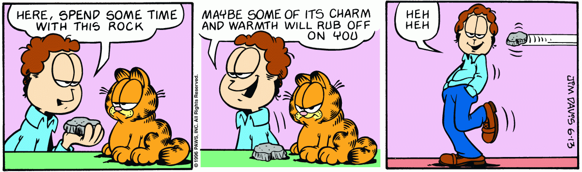 Garfield, June 13, 1996