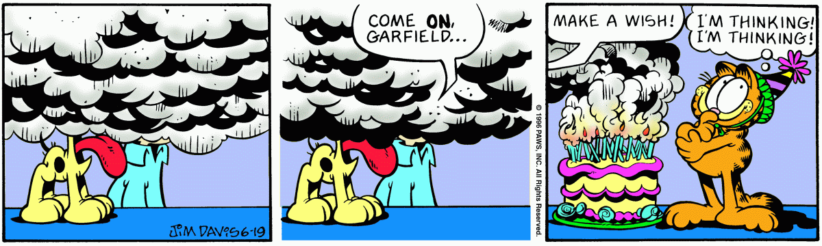 Garfield, June 19, 1996
