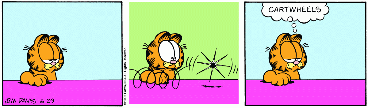 Garfield, June 29, 1996