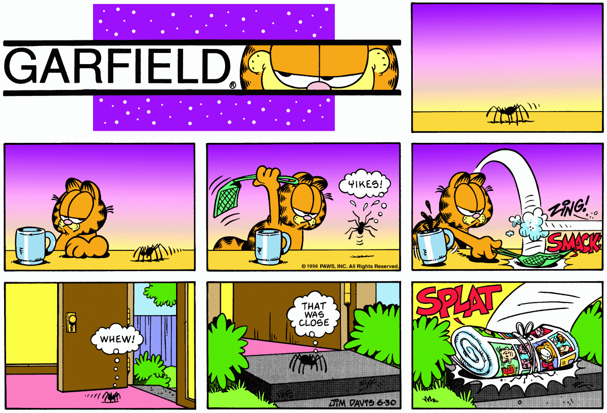 Garfield, June 30, 1996