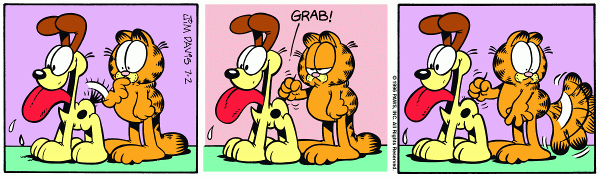 Garfield, July 2, 1996