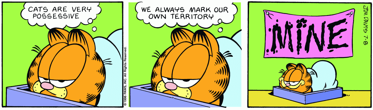 Garfield, July 8, 1996