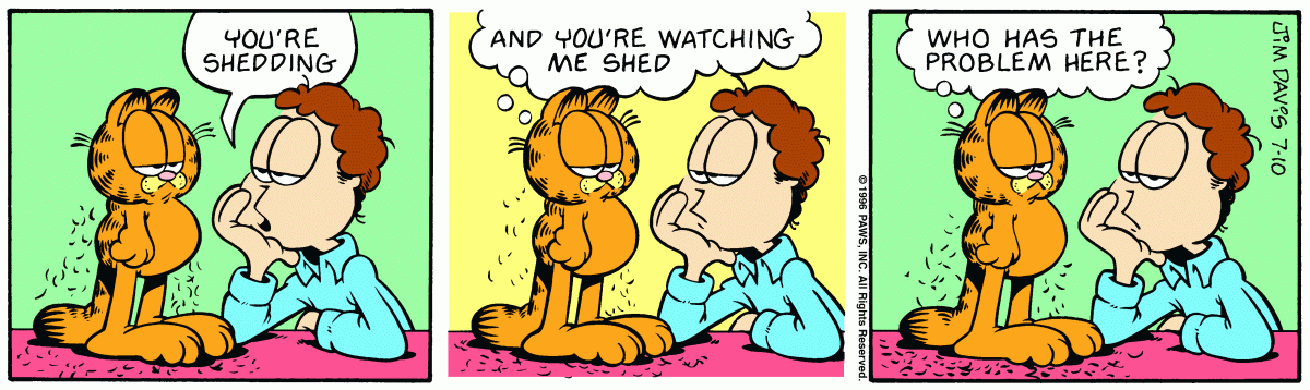 Garfield, July 10, 1996