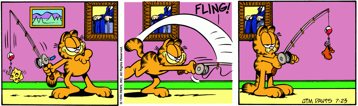 Garfield, July 23, 1996