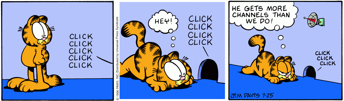 Garfield, July 25, 1996