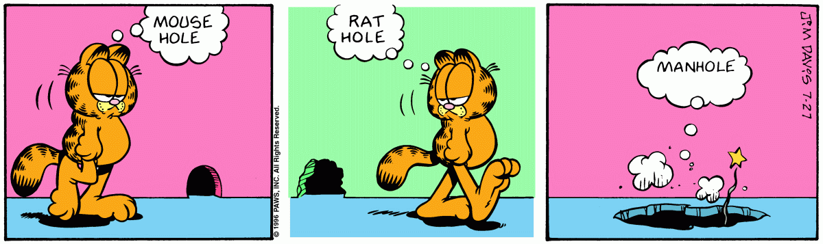 Garfield, July 27, 1996