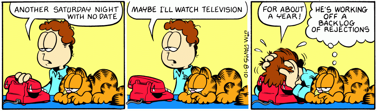 Garfield, August 10, 1996
