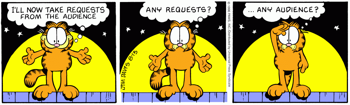 Garfield, August 13, 1996