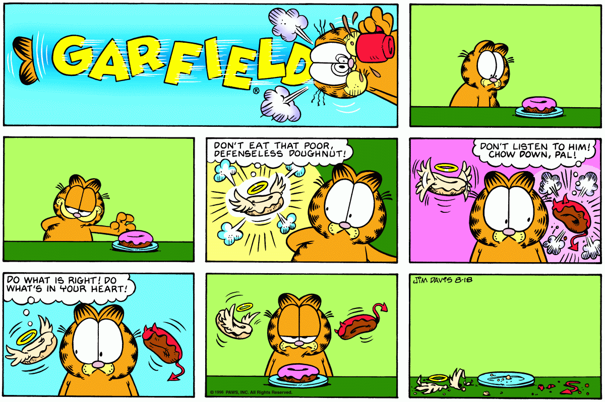 Garfield, August 18, 1996