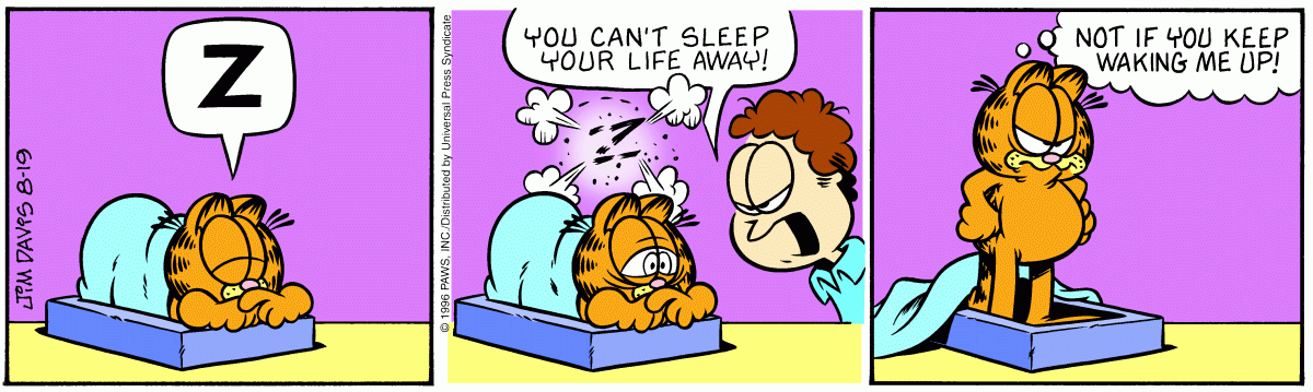 Garfield, August 19, 1996