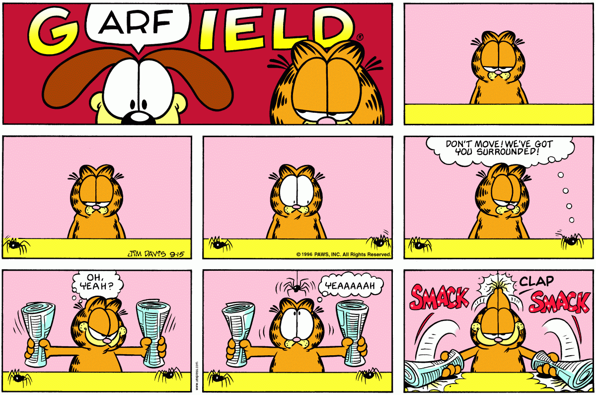Garfield, September 15, 1996