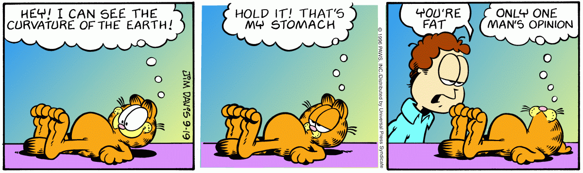 Garfield, September 19, 1996