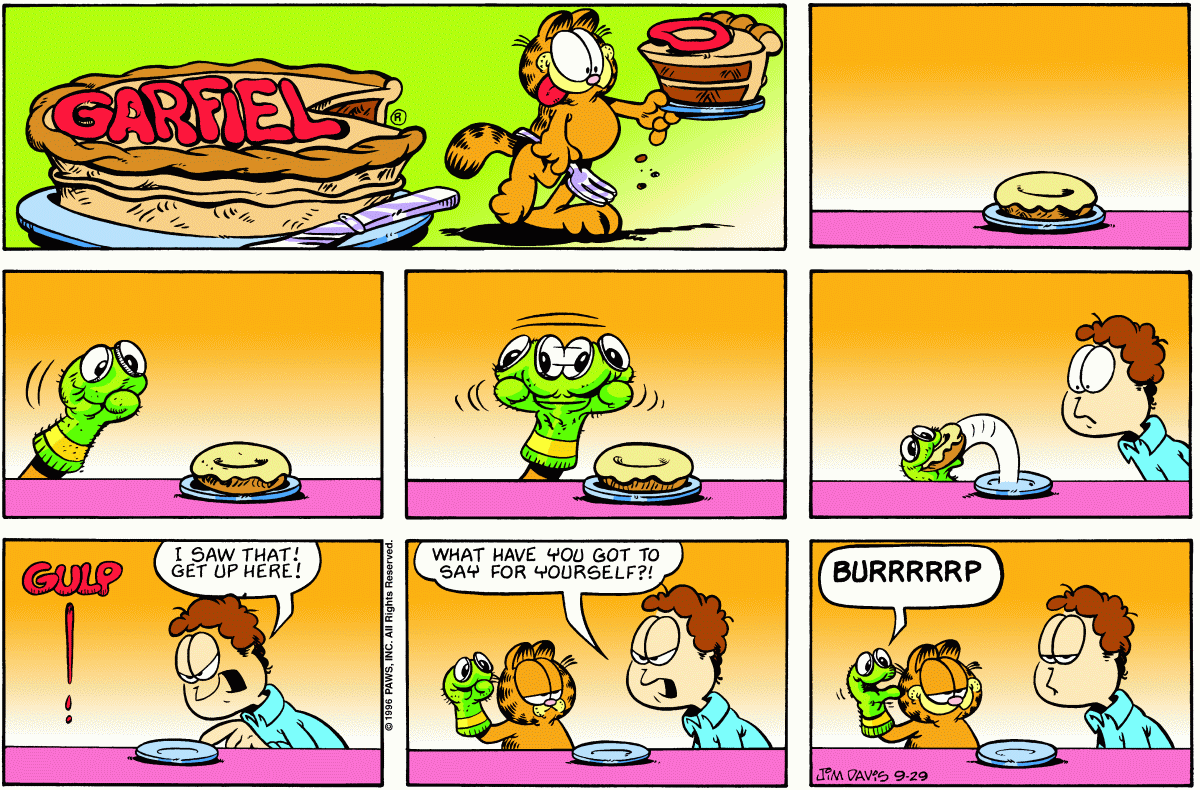 Garfield, September 29, 1996