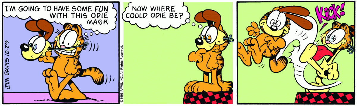 Garfield, October 29, 1996