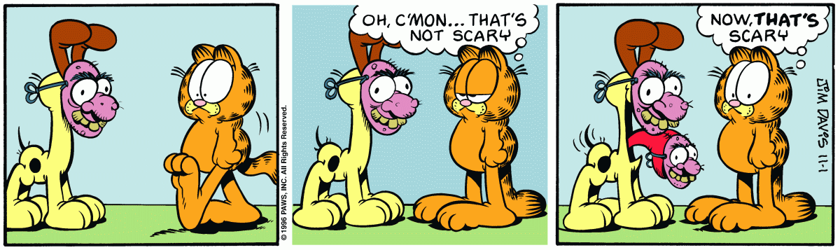 Garfield, November 1, 1996