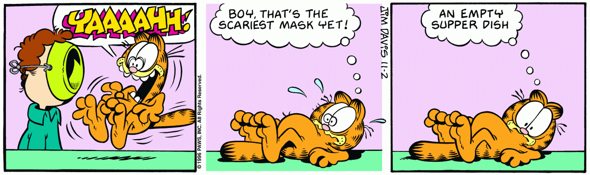 Garfield, November 2, 1996