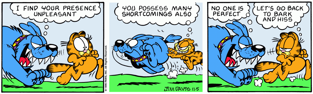 Garfield, November 5, 1996