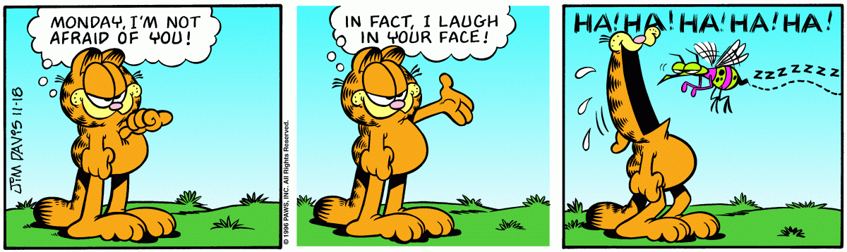 Garfield, November 18, 1996