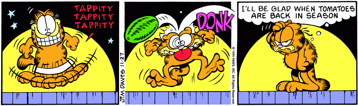 Garfield, November 27, 1996