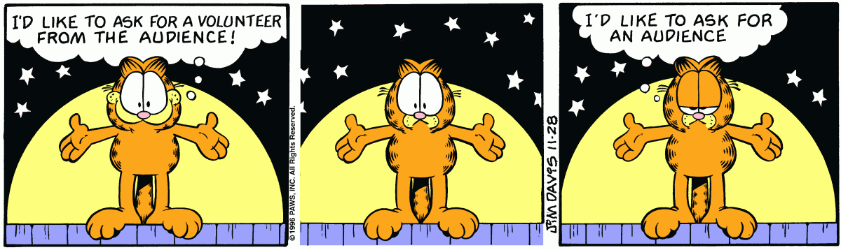 Garfield, November 28, 1996