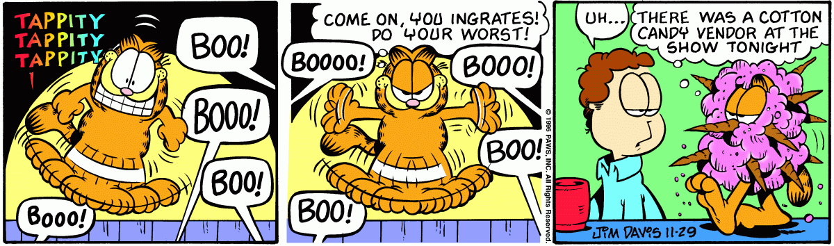 Garfield, November 29, 1996