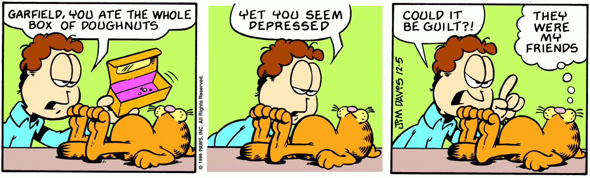 Garfield, December 5, 1996