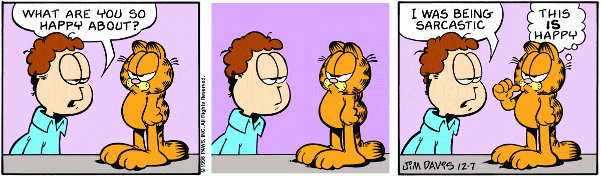 Garfield, December 7, 1996