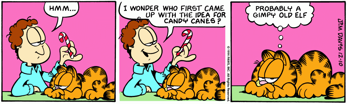 Garfield, December 10, 1996