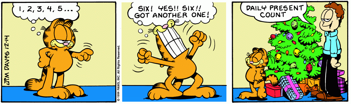 Garfield, December 14, 1996