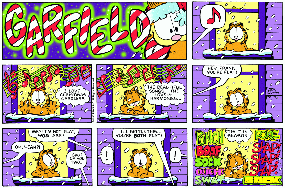 Garfield, December 15, 1996