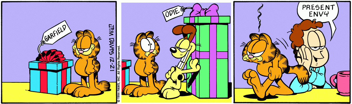 Garfield, December 21, 1996