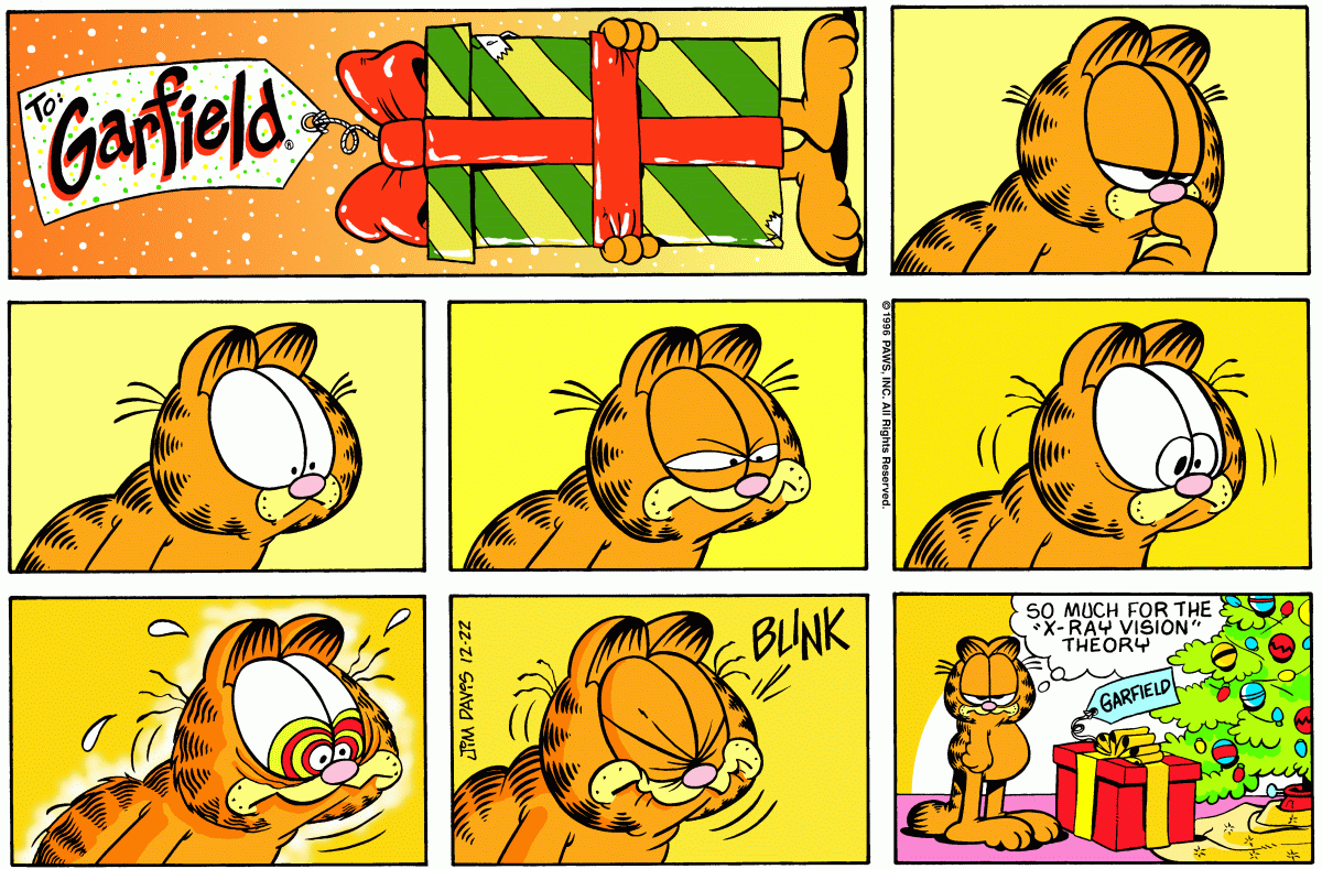 Garfield, December 22, 1996