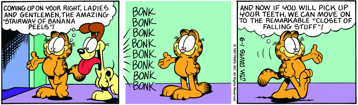 Garfield, January 9, 1997