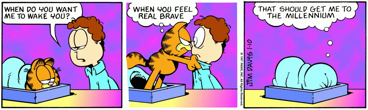 Garfield, January 10, 1997