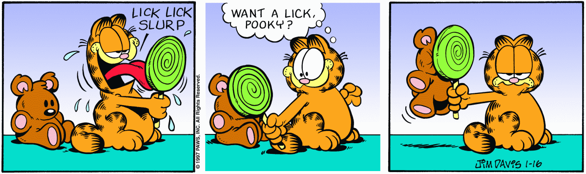 Garfield, January 16, 1997