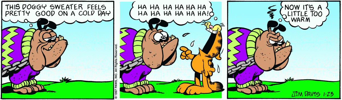 Garfield, January 23, 1997