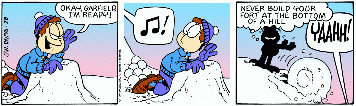 Garfield, January 28, 1997