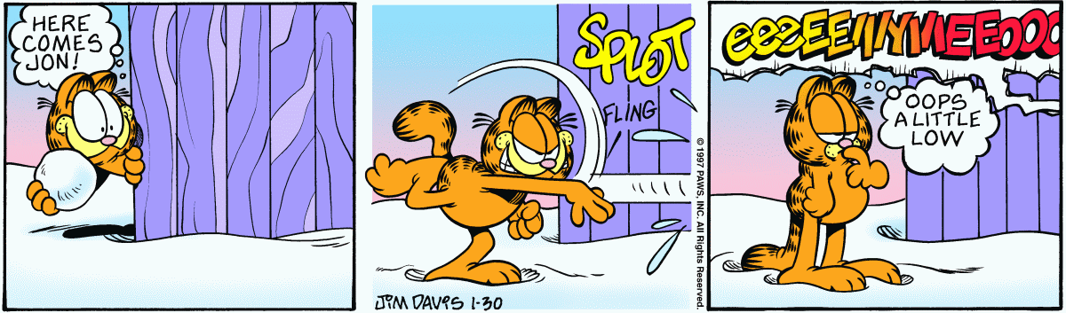 Garfield, January 30, 1997