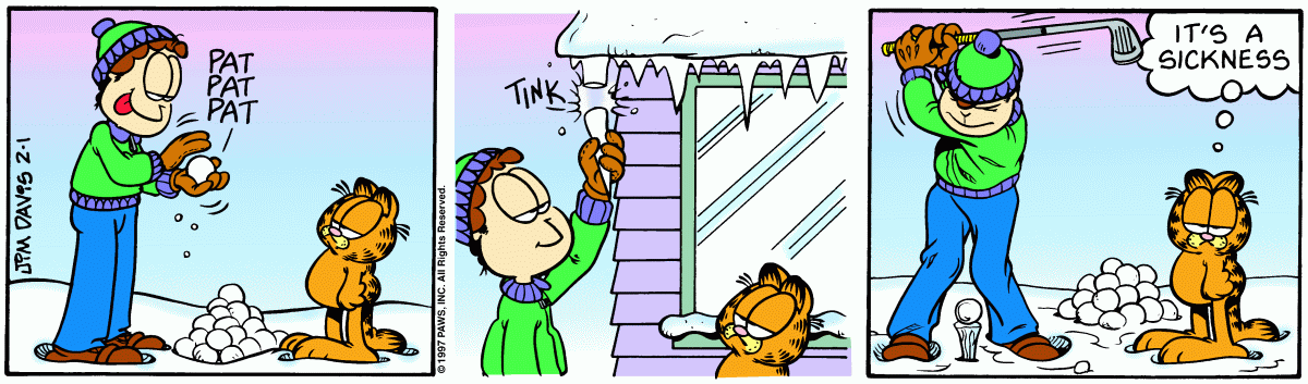 Garfield, February 1, 1997