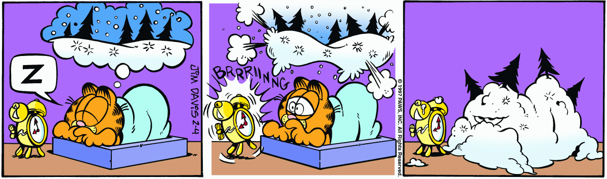Garfield, February 4, 1997