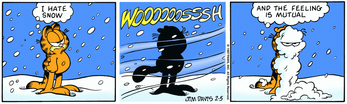 Garfield, February 5, 1997