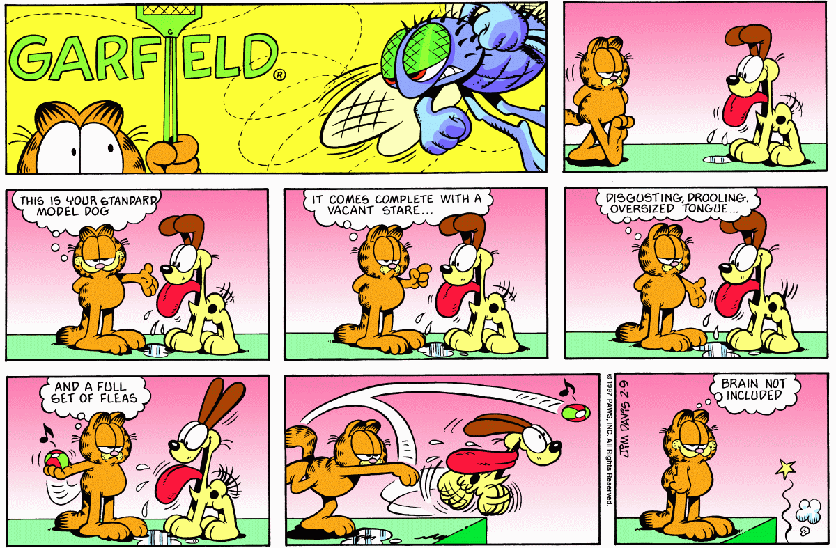 Garfield, February 9, 1997