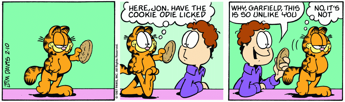 Garfield, February 10, 1997