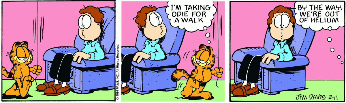 Garfield, February 11, 1997