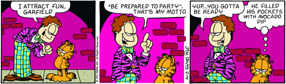 Garfield, February 14, 1997